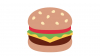 hamburger emojisi