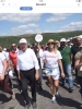 adalet yürüyüşüne şort dövizi ile katılan kadın / #1475940