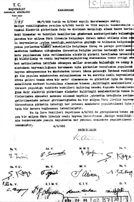 türkiye nin canlı hayvan ihracatı yaptığı dönem