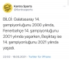 galatasaray vs fenerbahçe vs beşiktaş