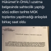 ohal in 3 ay daha uzatılması