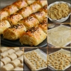 üstü susamlı çıtır çıtır sıcacık patatesli börek / #1423379