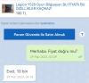 sahibinden satıcısıyla aramda geçen über diyalog / #2297376