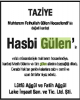 feto nun gazeteye verdiği teşekkür ilanı