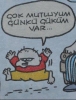 mutluyum çünkü