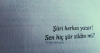 gecenin duvar yazısı / #1193326