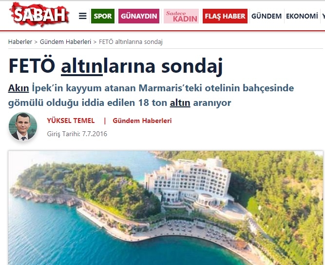 akın ipek in türkiye den kaçırdığı altınlar