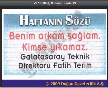 galatasaray efsanesi fatih terim in vukuatları