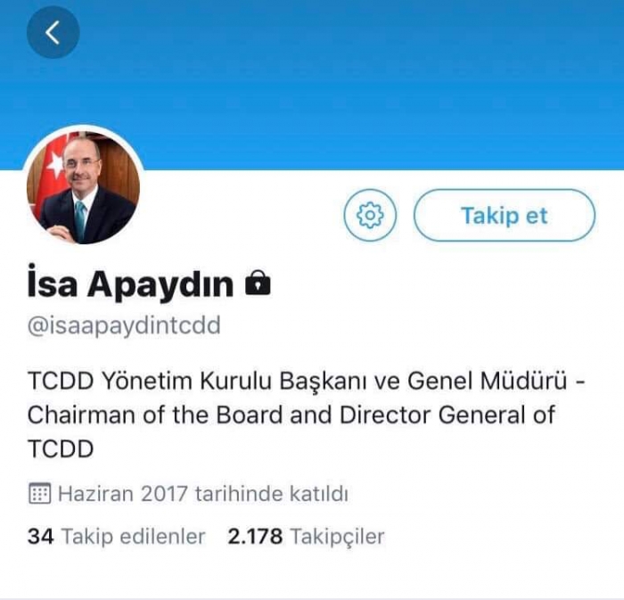 tcdd genel müdürünün türk bayrağına sığınması