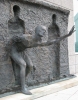 philadelphia daki spektaküler figüratif heykel