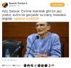 aziz sancar ın evrim konusunda geri vites yapması / #1464426