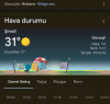bulunduğunuz yerin hava durumu