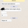 yazarlara whatsapp tan gelen son mesaj