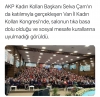 akp van kadın kolları kongresindeki sosyal mesafe / #2119258