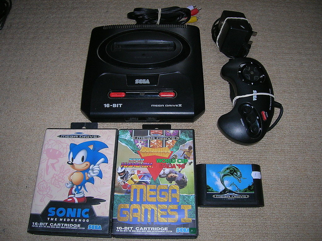 Какие игры встроены в sega mega drive 2 перечисление