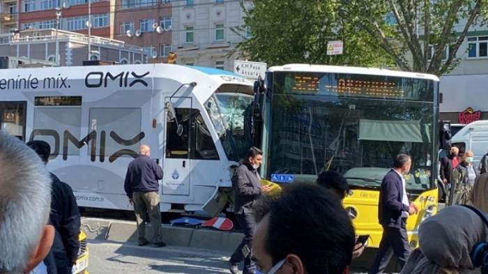 11 mayıs 2022 istanbul tramvay ve otobüs kazası