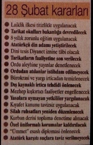 abd nin 28 şubat tan rahatsız olması