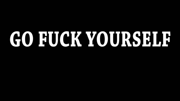 Go fuck your self korn