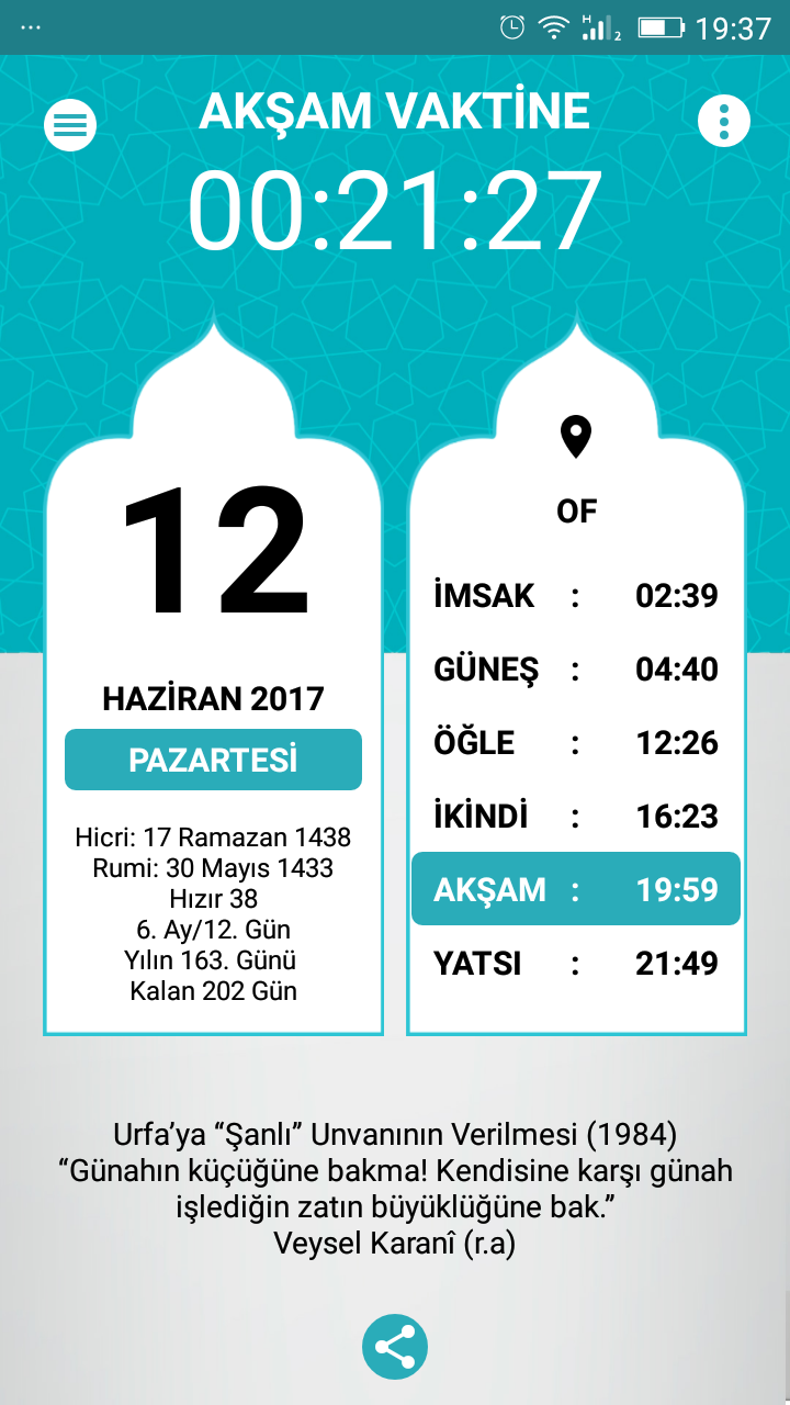 iftar vakti uludağ sözlük