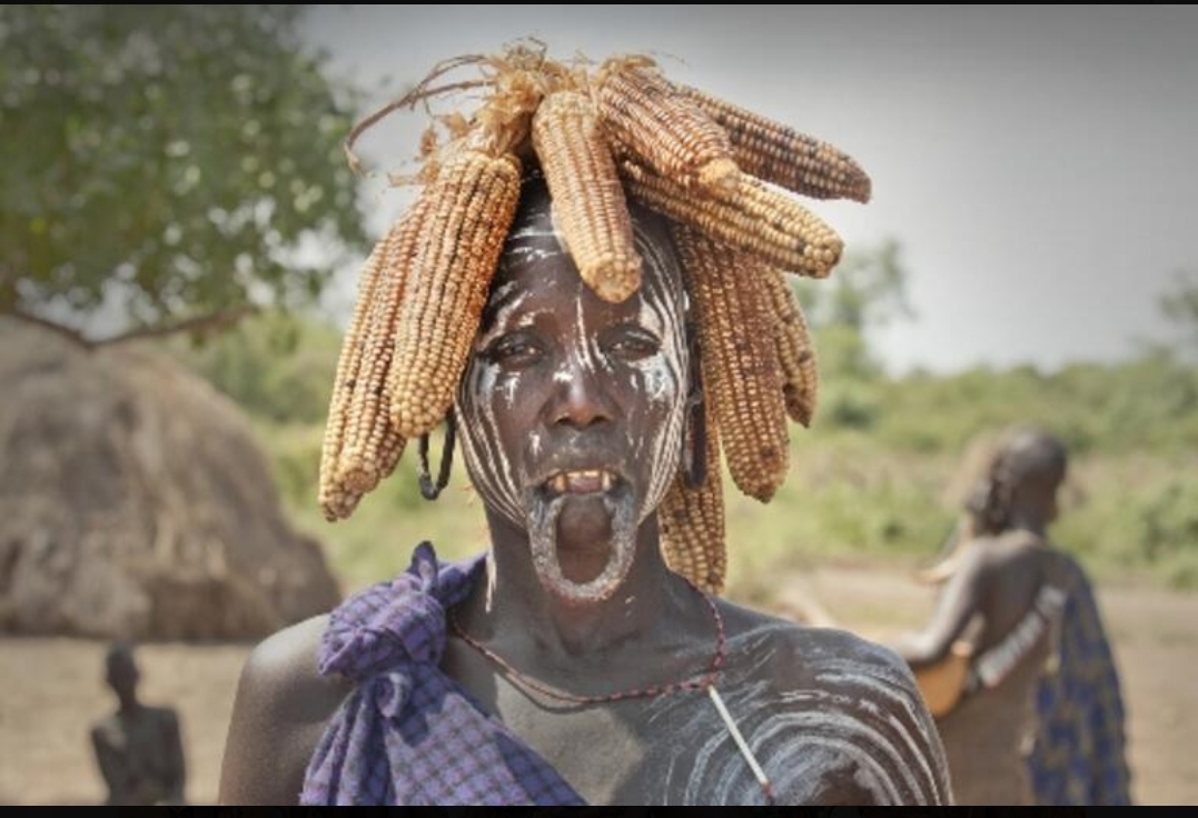 Вождь африканского племени фото
