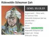rükneddin süleyman şah