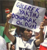 gülerek yaktın donarak öldün