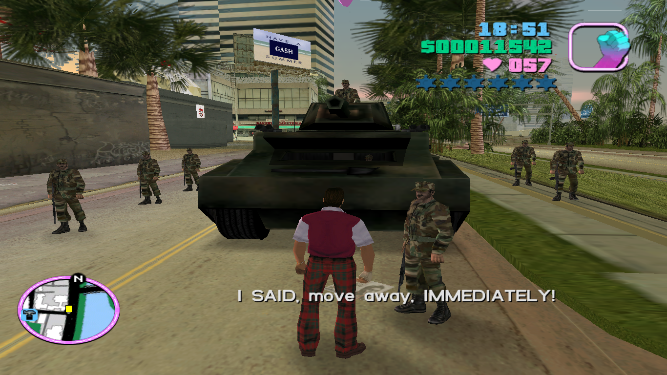 Gta vice city sir yes sir