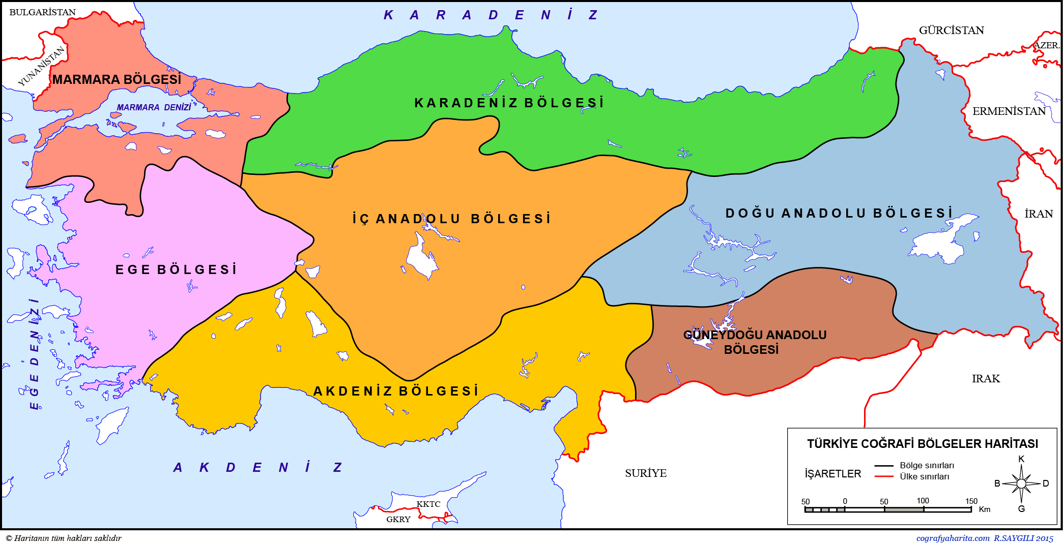 türkiye nin yedi coğrafi bölgesi - uludağ sözlük