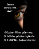 enam suresi 103 ayet / #2438628
