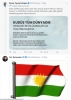 netenyahu nun oğlunun kürdistan bayrağı paylaşımı
