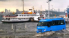 denizde giden minibüs