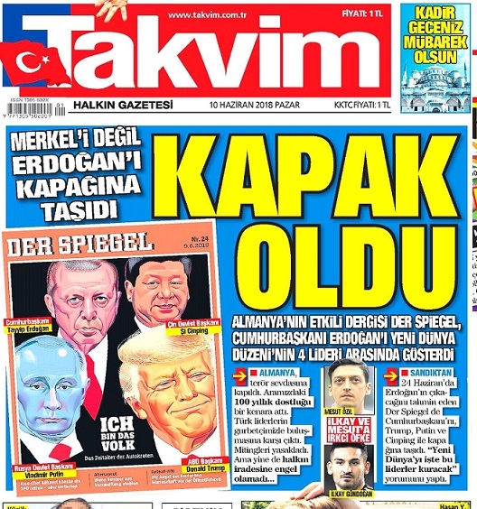 takvim gazetesinin yaptığı inanılmaz cahillik