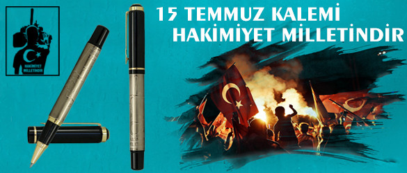 15 temmuz hediye kalem ile ilgili görsel sonucu
