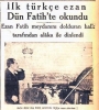 türkçe ezan