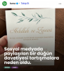 abdullah ve zevcesi nin düğün kartı