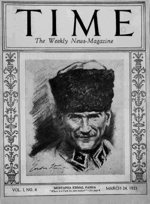 atatürk ün time dergisi fotoğrafı videosu
