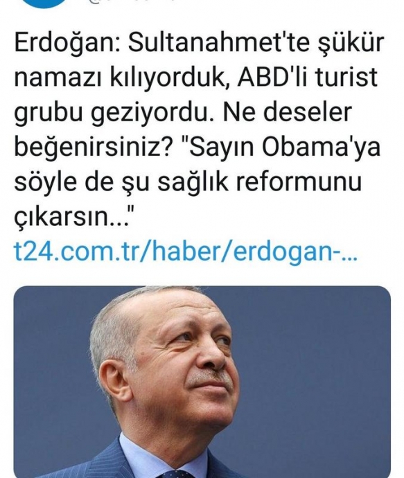 abd li turistlerin rte den sağlık reformu istemesi
