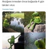 akciğere inmeden önce boğazda 4 gün takılan virüs / #1994821