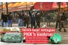 pkk nın paris te teröre lanet mitingine saldırması / #1248294