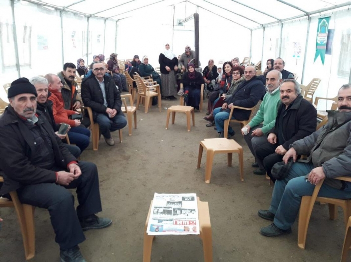 salihli hacıbektaşlı köyü onurlu jes direnişi