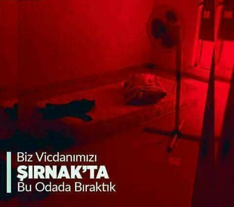 biz vicdanımızı bıraktık