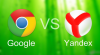 google vs yandex