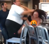 şişko çalışanların restoranda dövdüğü kız