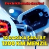 10 dakika şarj ile 1200 km yol giden araba / #2320699