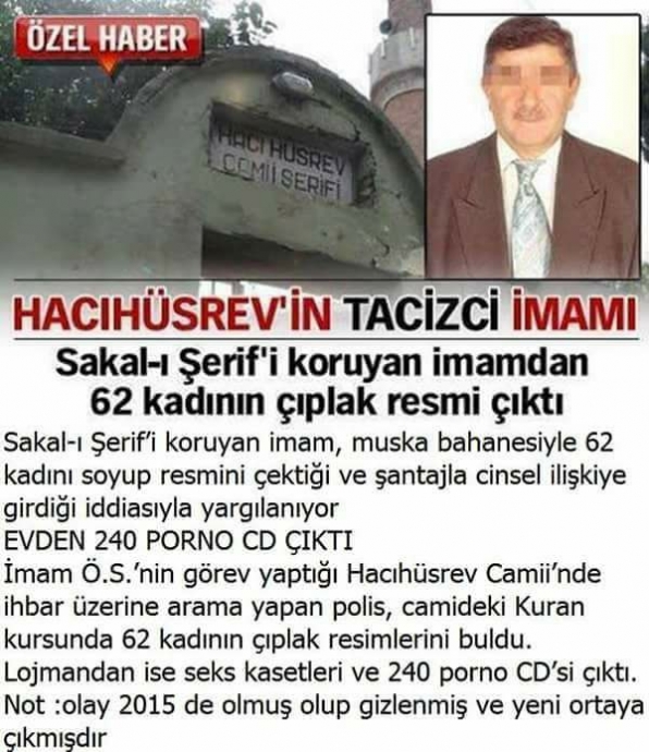 sakal ı şerif camisinin pornocu imamı