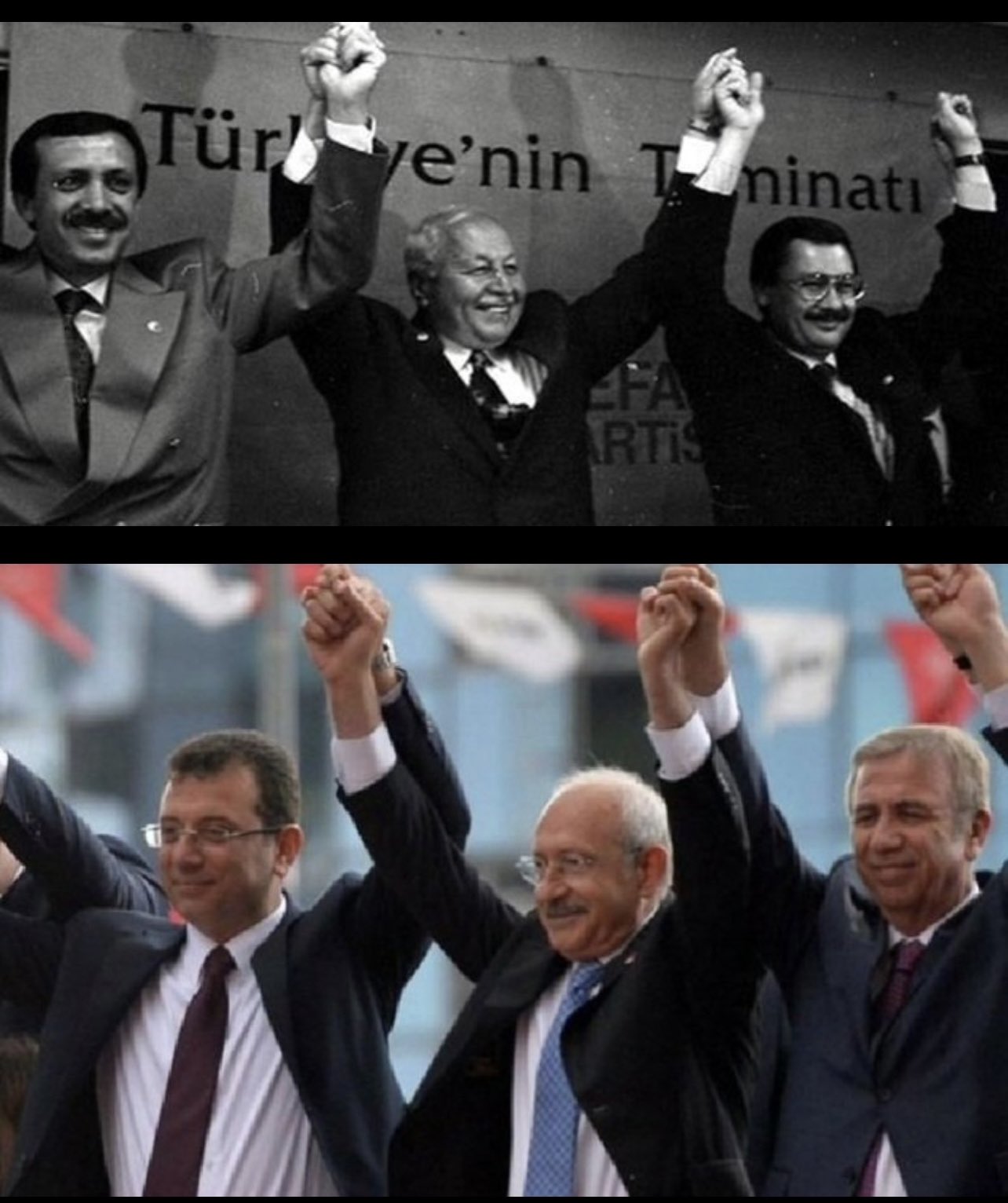 türk siyasetinin 50 yıllık özeti