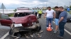 volvo ya arkadan çarpan şahin in hali / #1320353