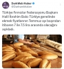 ekmek fiyatının 7 5 tl olması / #2319053