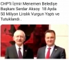 menemen bld başkanının 50 milyon tl vurgun yapması / #2100252