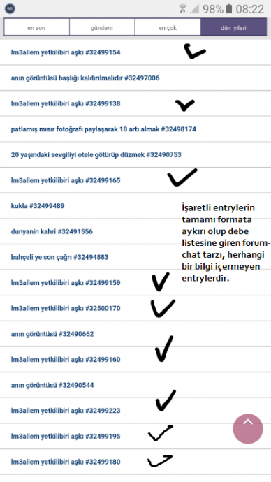 uludağ sözlük debe rezaleti